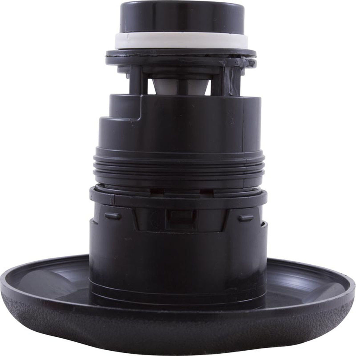 Jet Intl, WW Poly Jet, 4-3/16"fd, Roto, Textured Scal, Blk
