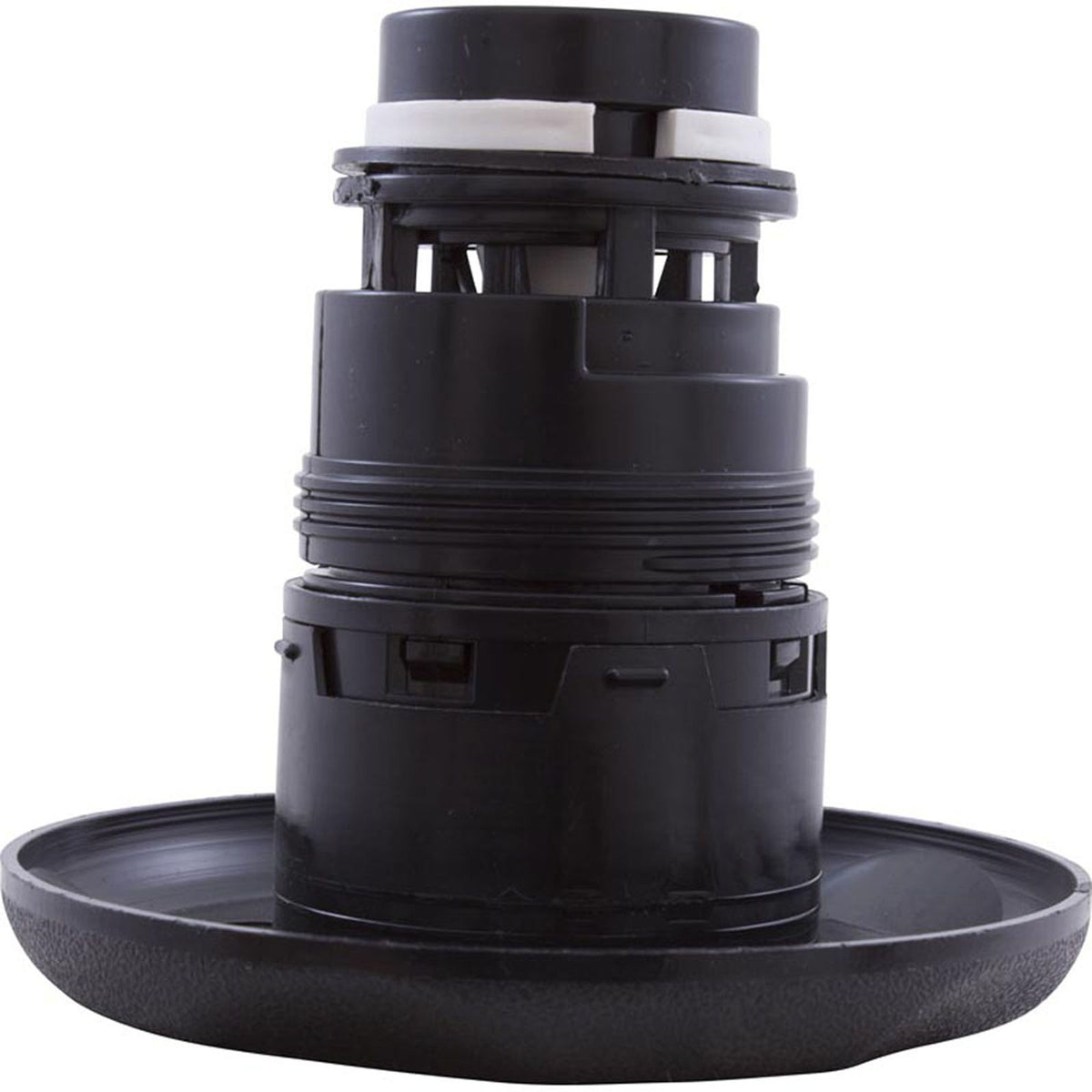 Jet Intl, WW Poly Jet, 4-3/16"fd, Roto, Textured Scal, Blk