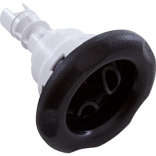 Jet Intl, WW Poly Storm, 3-3/8" fd, doble roto, escala de texto, negro