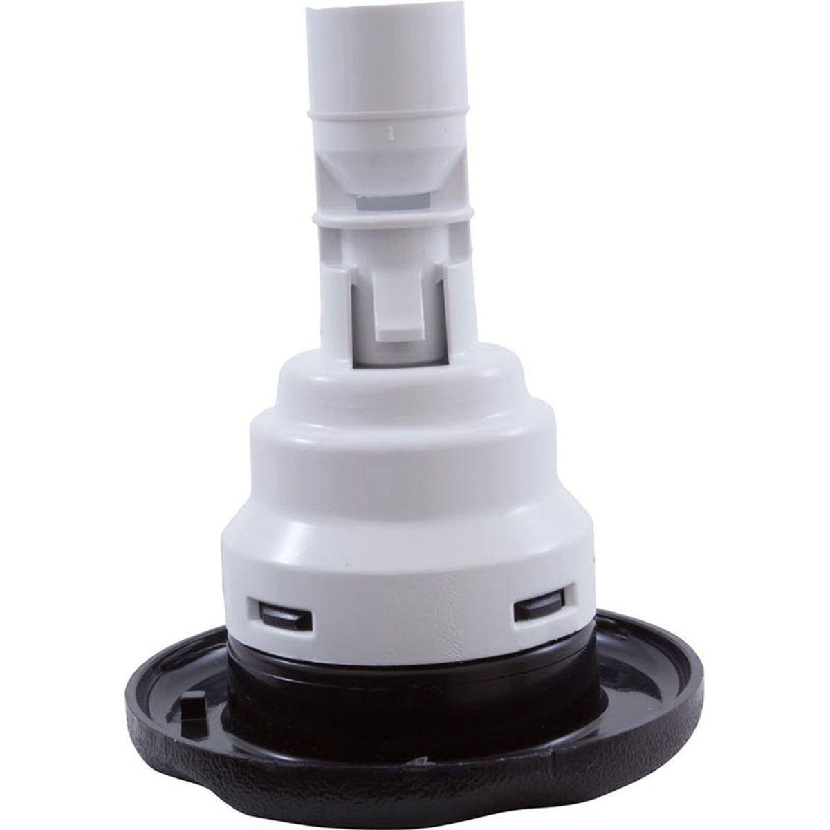 Jet Intl, WW Poly Storm, 3-3/8"fd, Twin Roto, Txt Scal, Blk