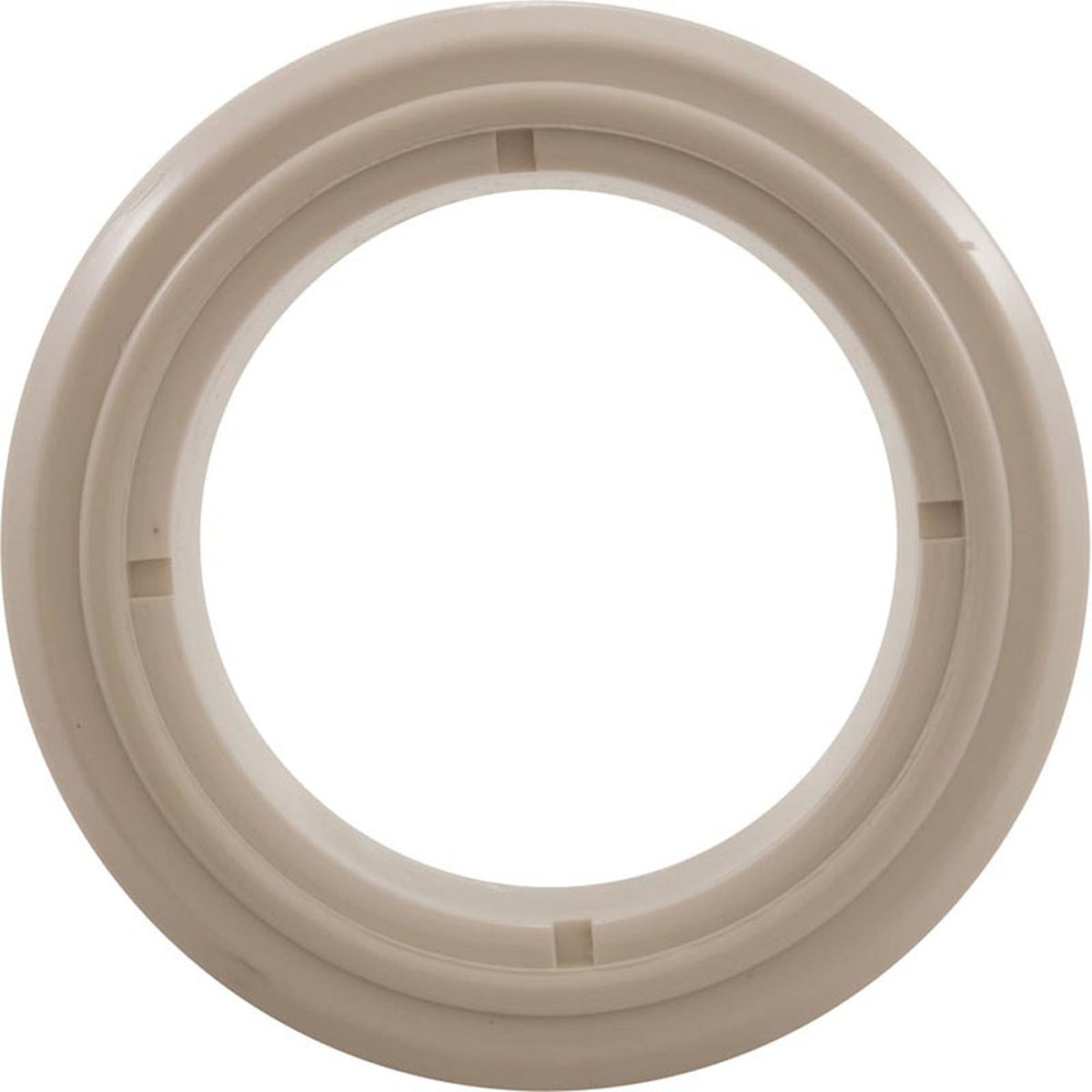 Wall Fitting, WW Quad Flo/Power Series, 3-1/2"hs, White