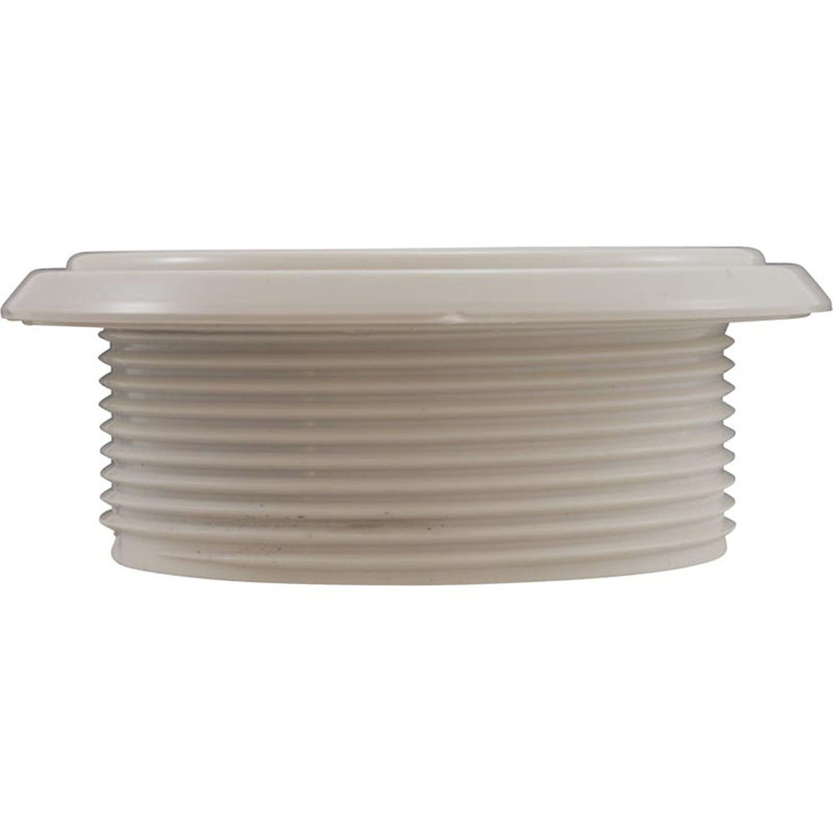 Wall Fitting, WW Quad Flo/Power Series, 3-1/2"hs, White