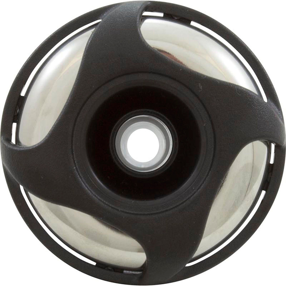 Jet Intl, WW Cluster Storm, Swirl, 2-1/4"fd, Dir, SS/Blk