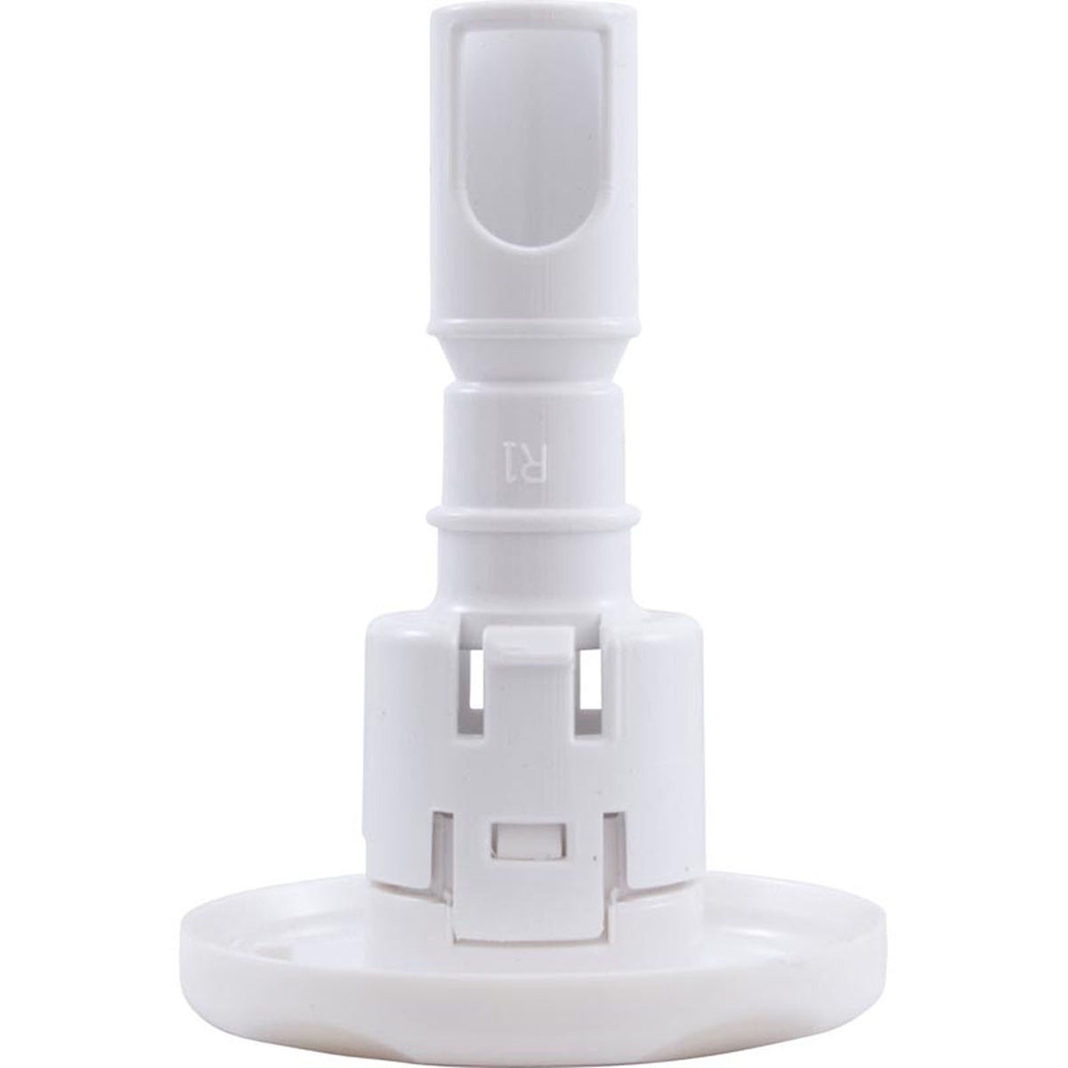 Jet Intl, WW Cluster Storm, 2"fd, Dir, Smth Scalloped, White