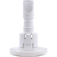 Jet Intl, WW Cluster Storm, 2"fd, Dir, Smth Scalloped, White