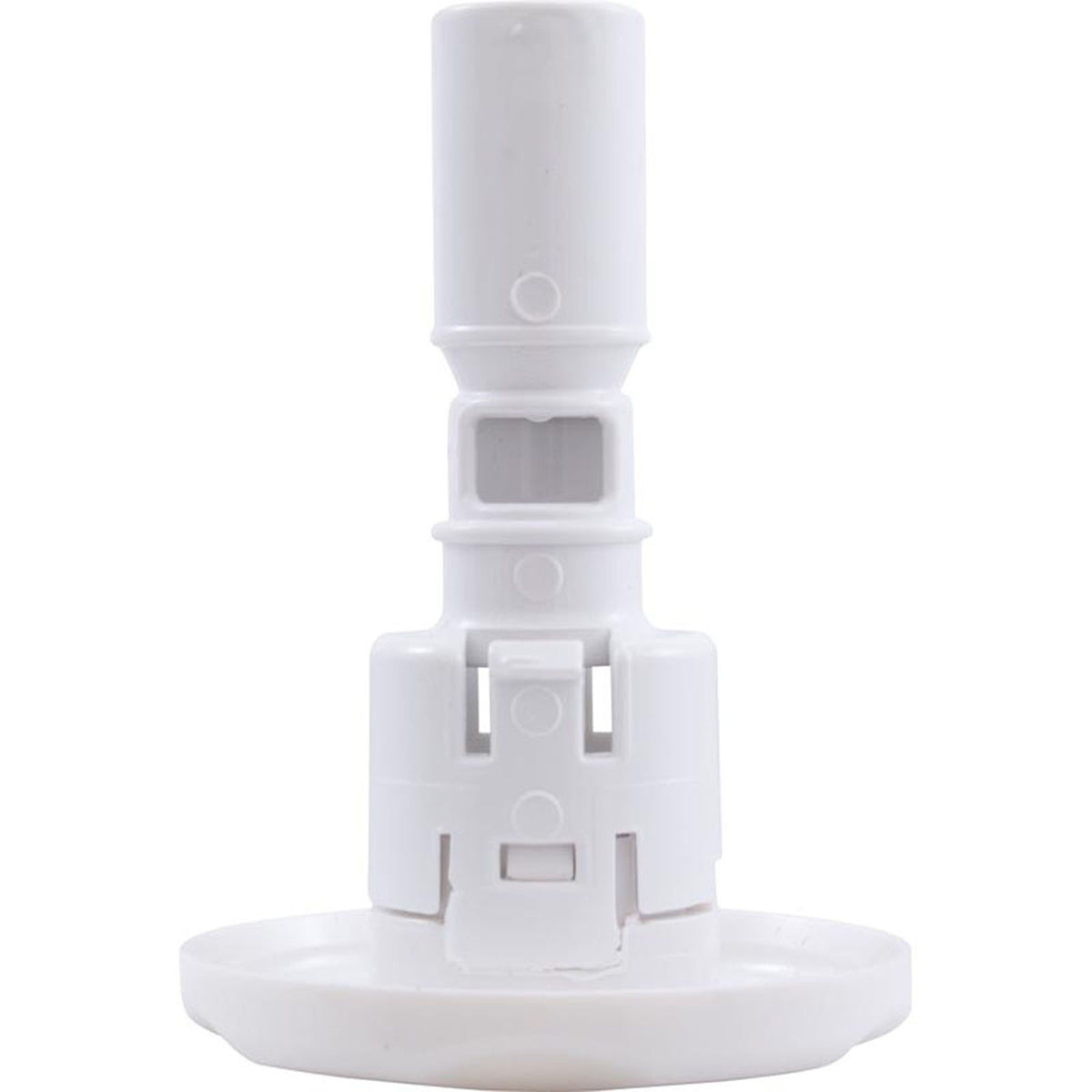 Jet Intl, WW Cluster Storm, 2"fd, Dir, Smth Scalloped, White