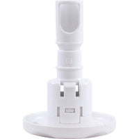 Jet Intl, WW Cluster Storm, 2"fd, Twin Roto, Smth Scal, White