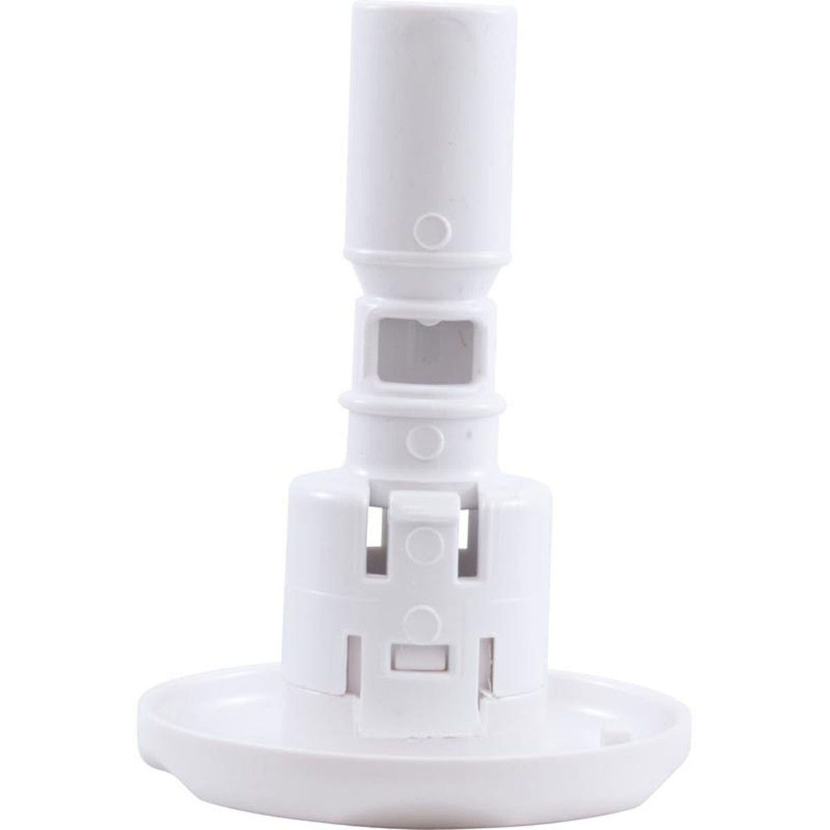 Jet Intl, WW Cluster Storm, 2"fd, Twin Roto, Smth Scal, White