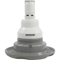 Jet Intl, WW Power Storm, 5"fd, Roto, Text Scal, Gry, Thd