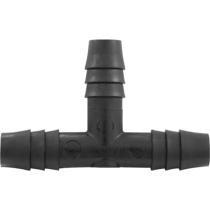 Barb Tee, 3/8" Barb x 3/8" Barb x 3/8" Barb