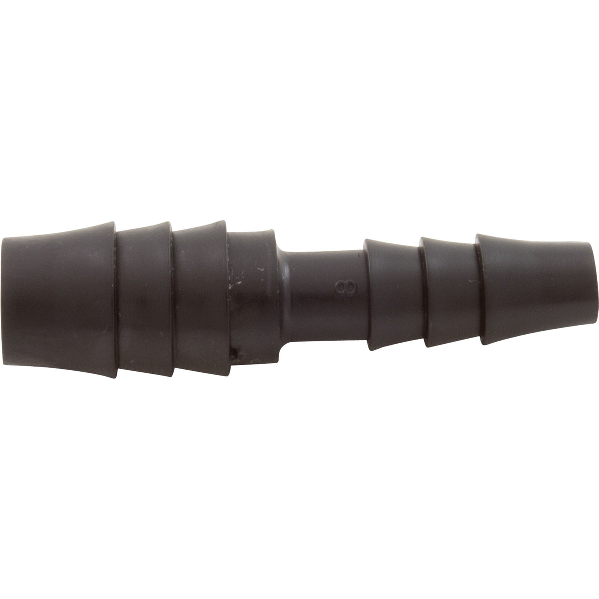 Barb Coupling, 1/4" Barb x 3/8" Barb