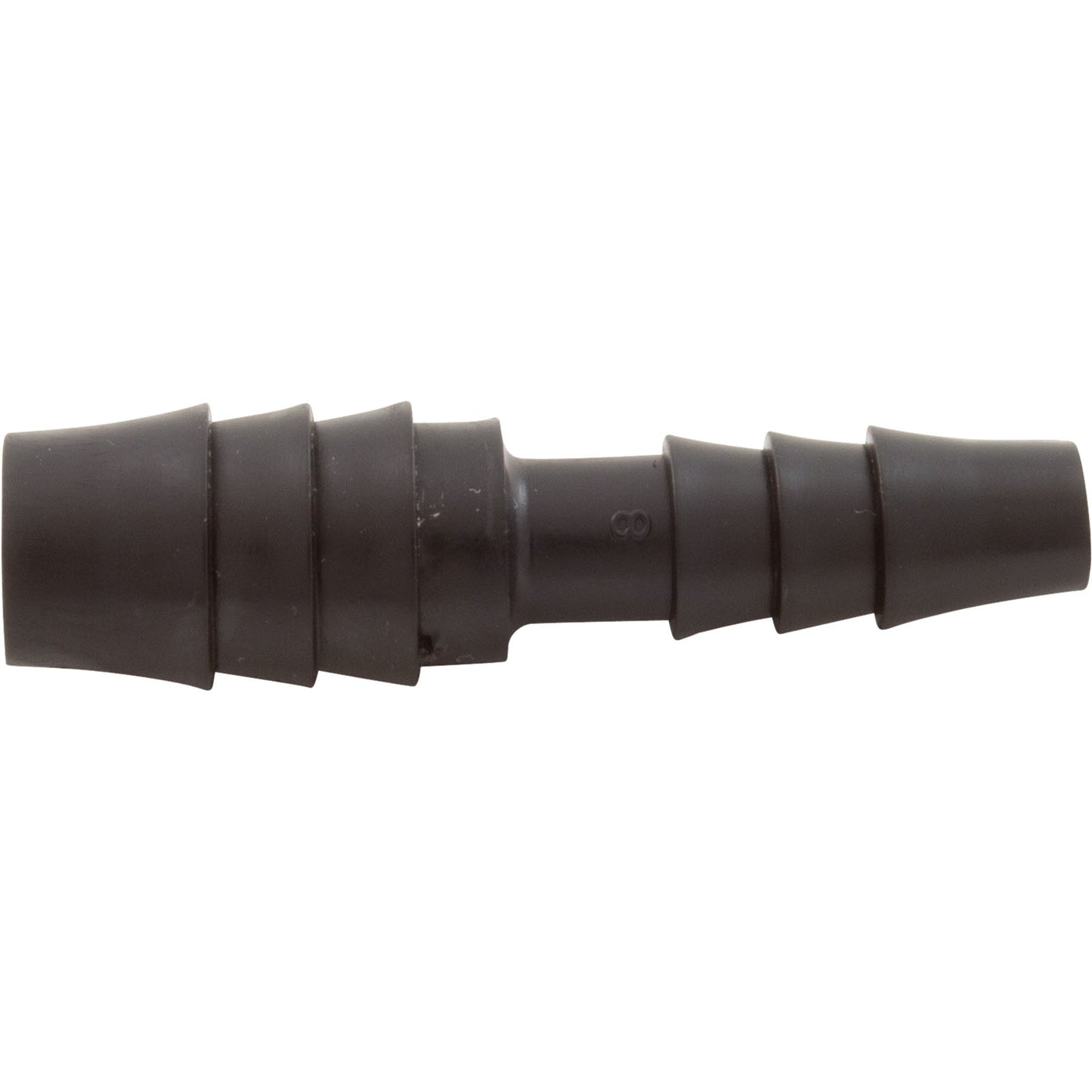 Barb Coupling, 1/4" Barb x 3/8" Barb