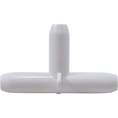 T, 3/8" de ancho x 3/8" de ancho x 3/8" de ancho