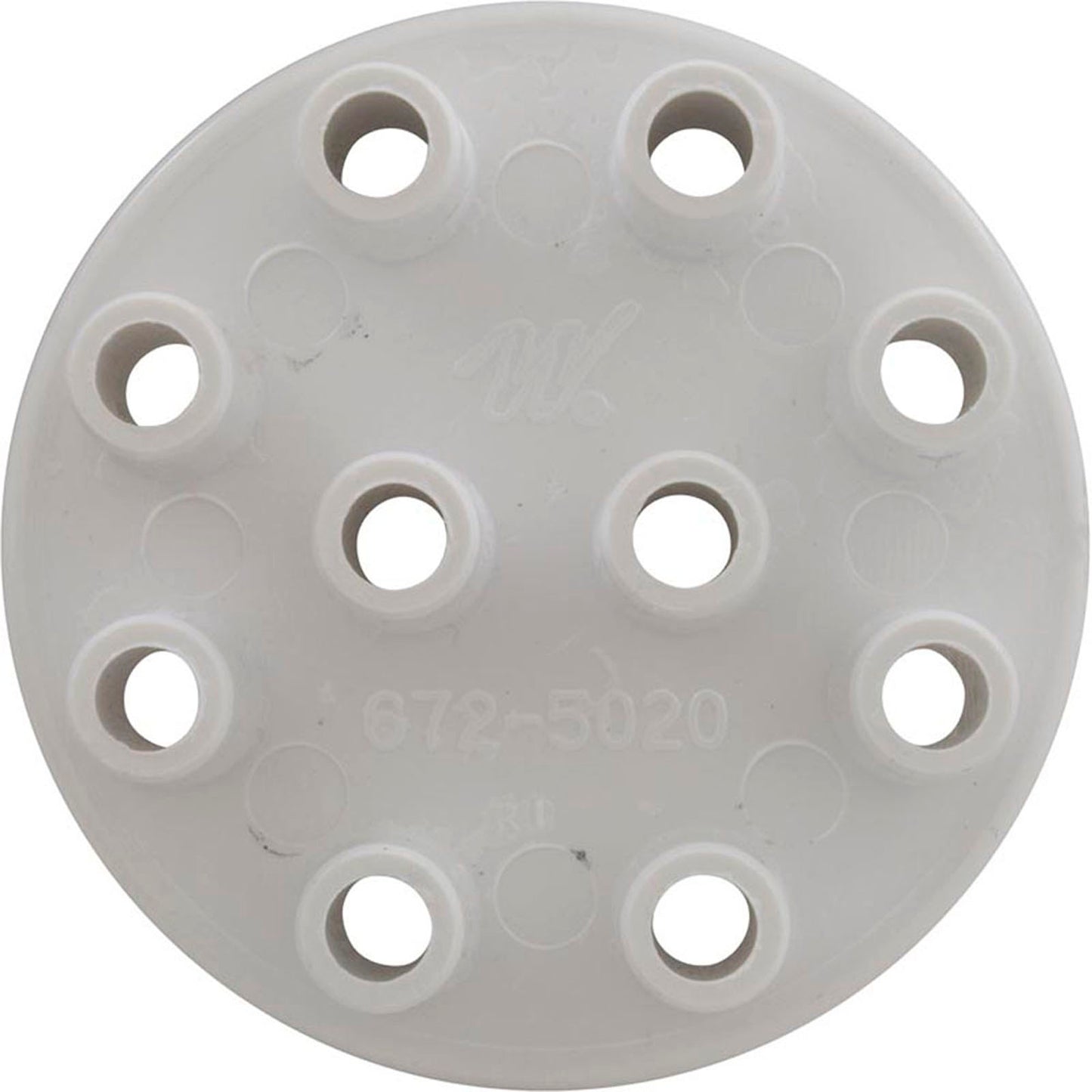 Tapa, colector de espiga lisa de 3/8" para vías navegables, 10 puertos