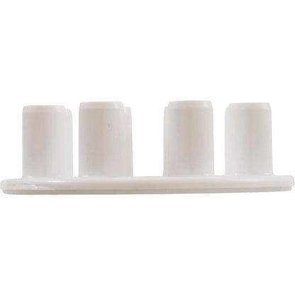 Tapa, colector de espiga lisa de 3/8" para vías navegables, 10 puertos