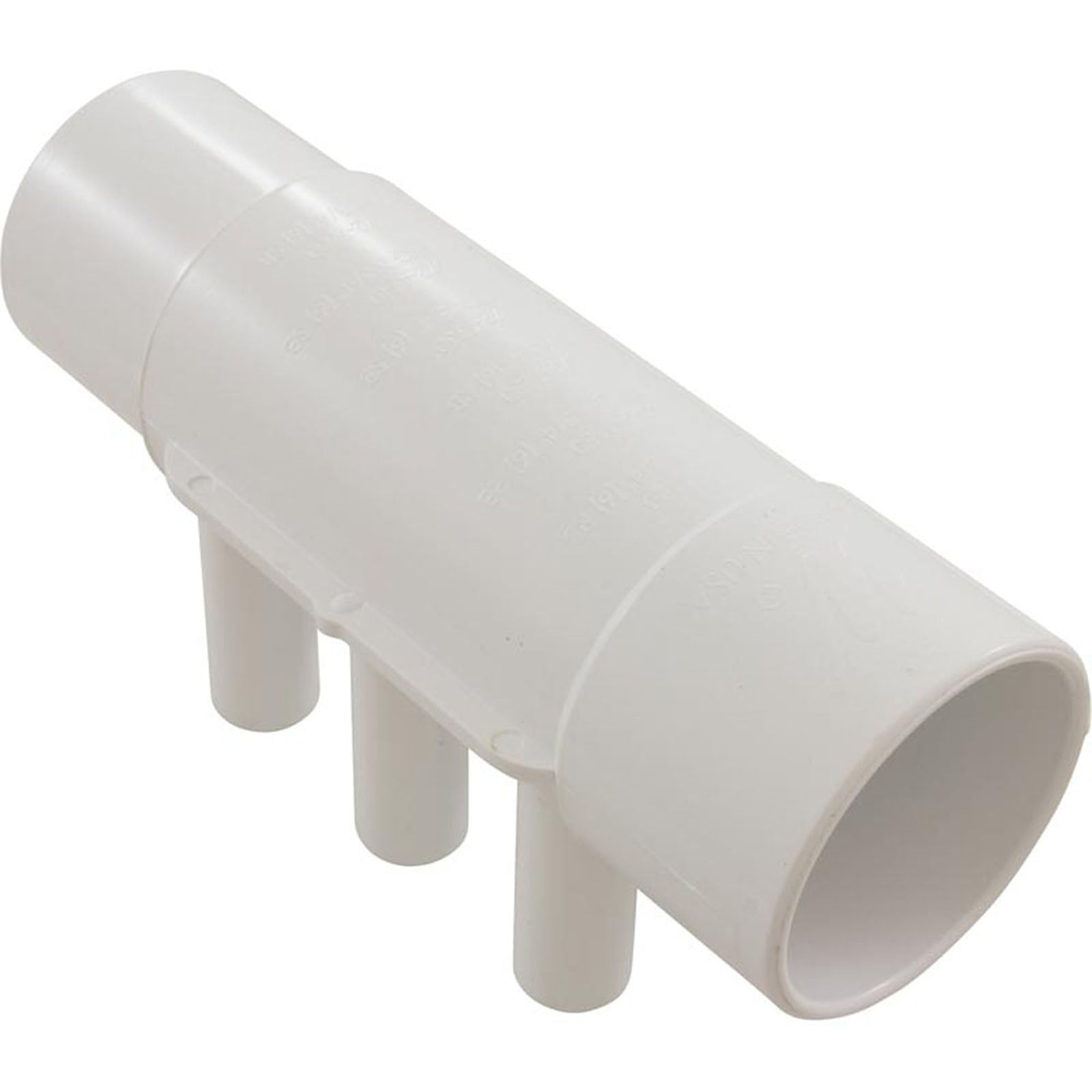 Manifold, 3/4" Smooth Barb, 6 Port, 2" Slip x 2" Spigot