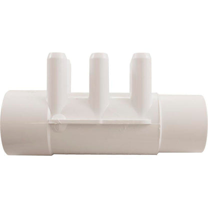 Colector, espiga lisa de 3/4", 6 puertos, conexión de 2" x espiga de 2"