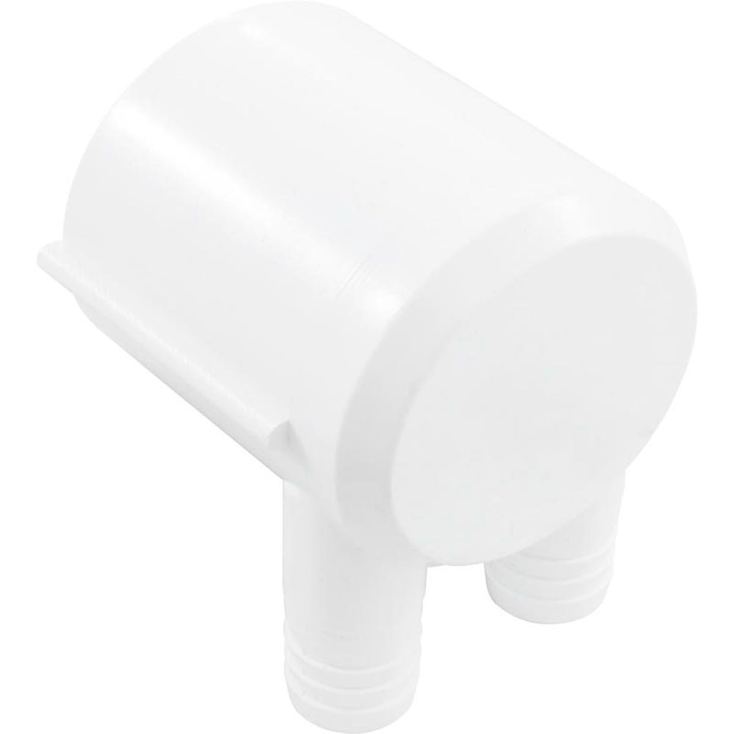 Collecteur, 3/4" cannelé, 2 ports, extrémité sans issue, glissement de 2", SP