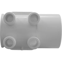 Manifold, 3/4" Barb, 4 Port, Dead End, 2" Slip, SP