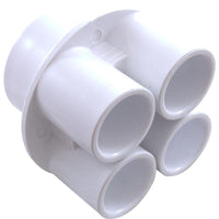 Manifold, 3/4" Slip, 4 Port, Transition, 1-1/2" Slip