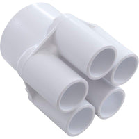 Manifold, 3/4" Slip, 5 Port, Transition, 2" Slip