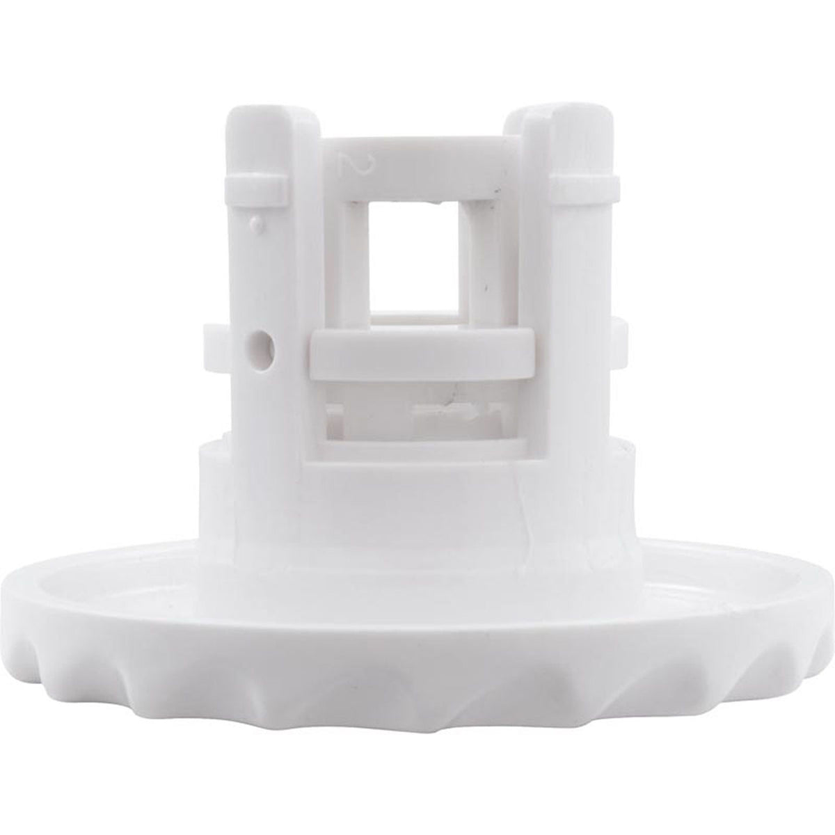 Jet Intl, WW Mini, 2-9/16"fd, Dir, Dlx Scal, White