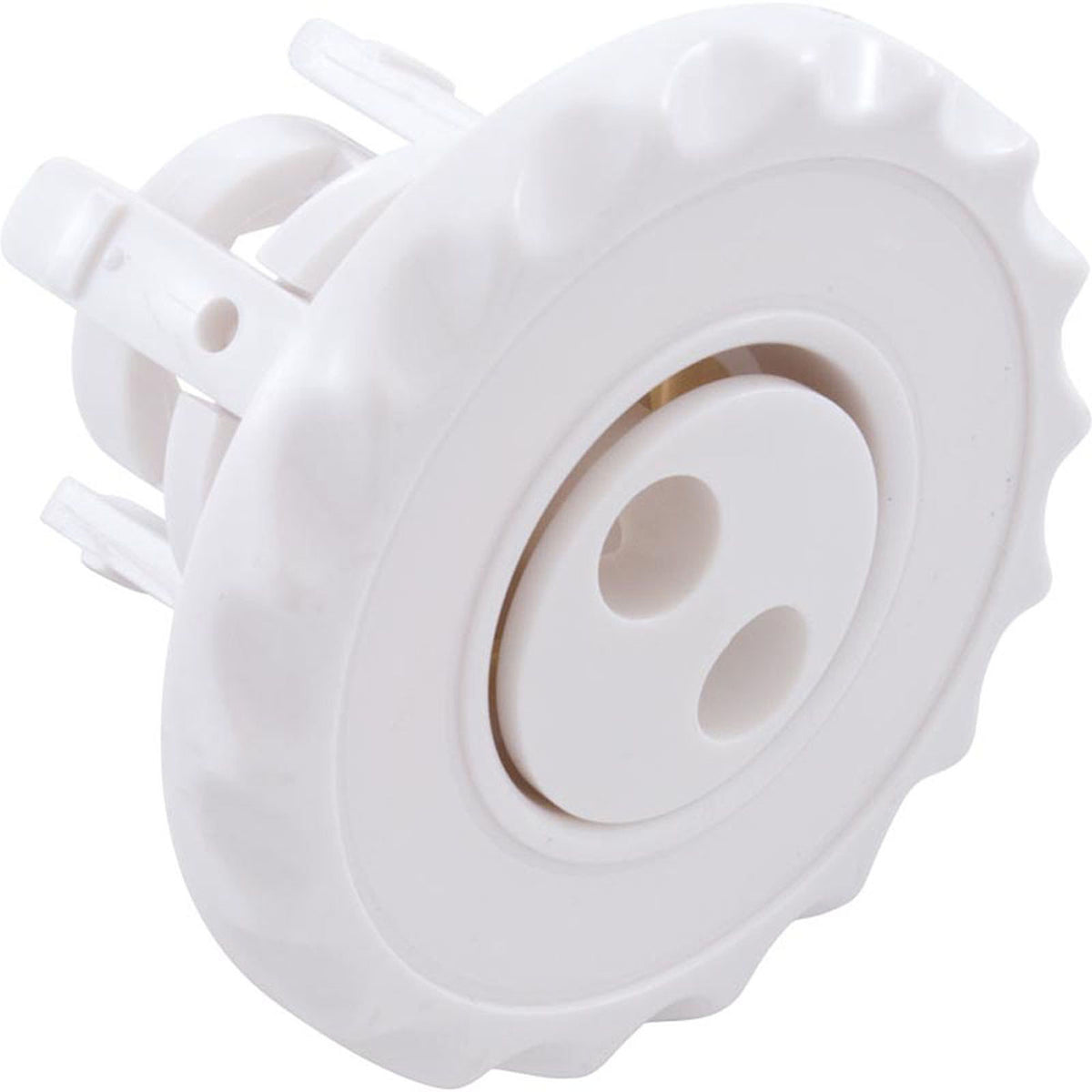 Jet Intl, WW Mini, 2-9/16"fd, Twin Roto, Dlx Scal, White