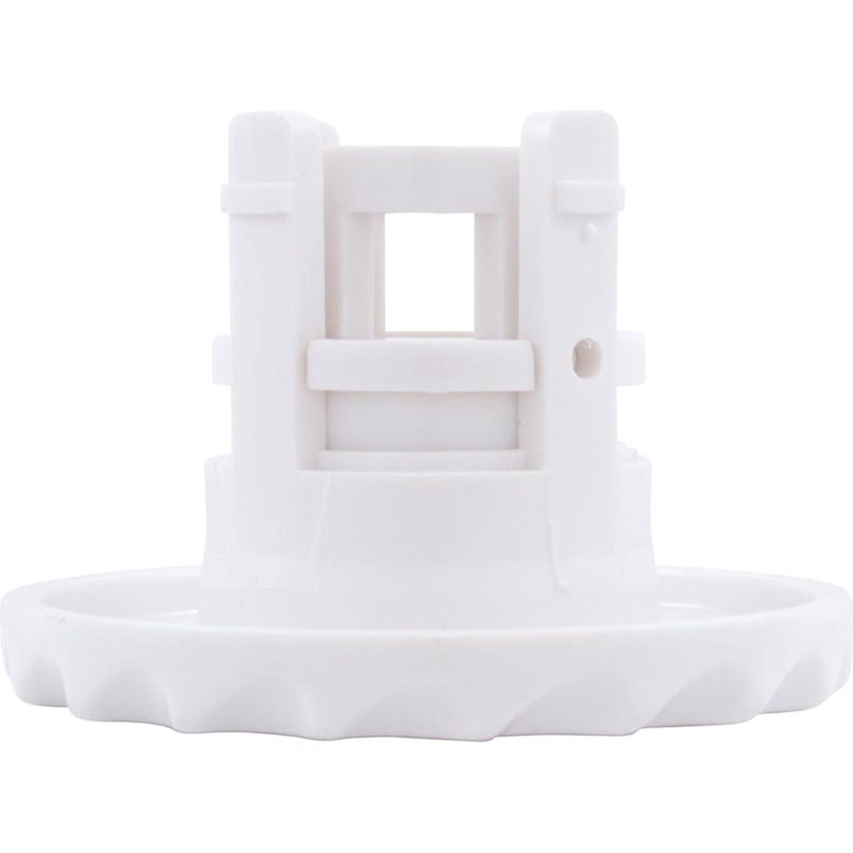 Jet Intl, WW Mini, 2-9/16"fd, Twin Roto, Dlx Scal, White