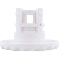 Jet Intl, WW Mini, 2-9/16"fd, Twin Roto, Dlx Scal, White