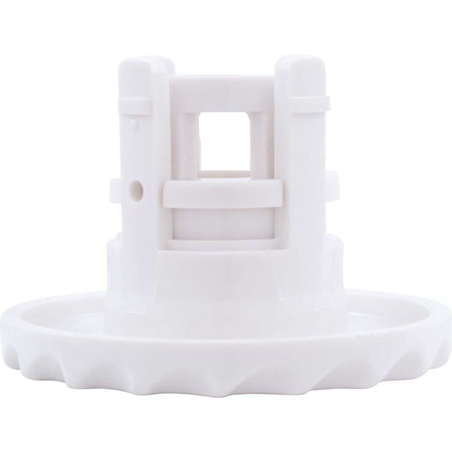 Jet Intl, WW Mini, 2-9/16"fd, Twin Roto, Dlx Scal, White