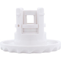 Jet Intl, WW Mini, 2-9/16"fd, Twin Roto, Dlx Scal, White