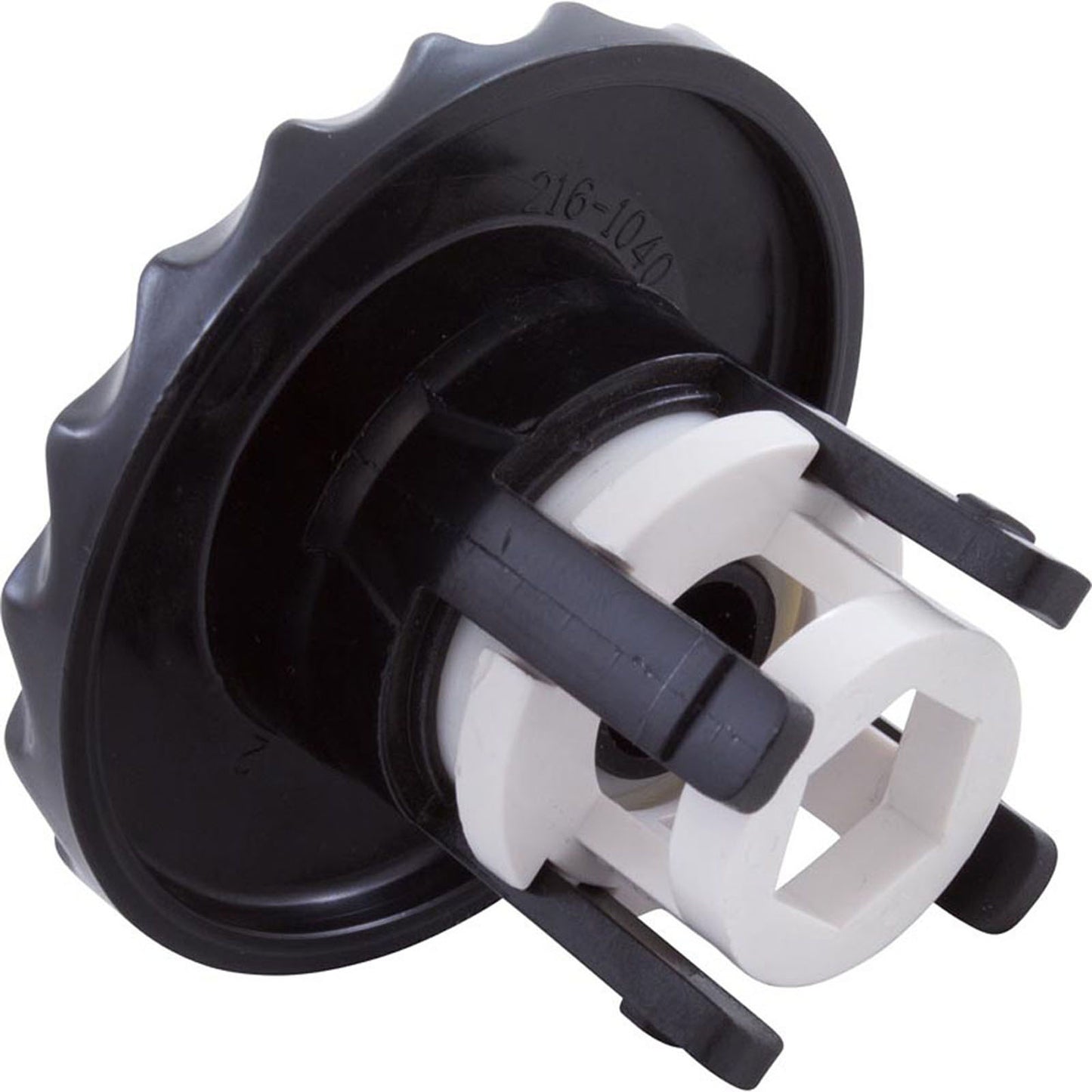 Jet Intl, WW Mini, 2-9/16"fd, Roto, Dlx Scal, Negro