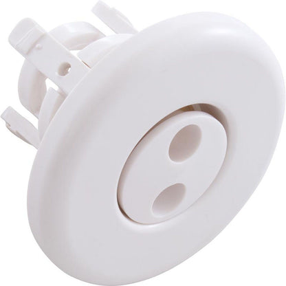 Jet Intl, WW Mini, 2-9/16"fd, Twin Roto, Smth, White