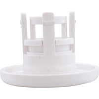 Jet Intl, WW Mini, 2-9/16"fd, Twin Roto, Smth, White