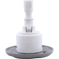 Waterway Plastics-Jet Intl, WW Mini Storm, 3"fd, Twin Roto, Textured Scal, Gry