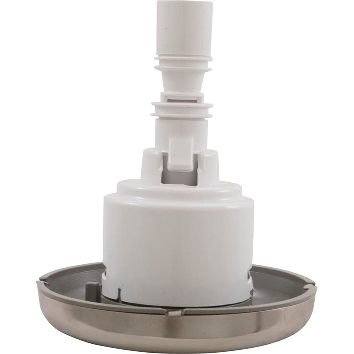 Jet Intl, WW Mini Storm, 3-5/16"fd, Dir, Smooth, SS/Gray
