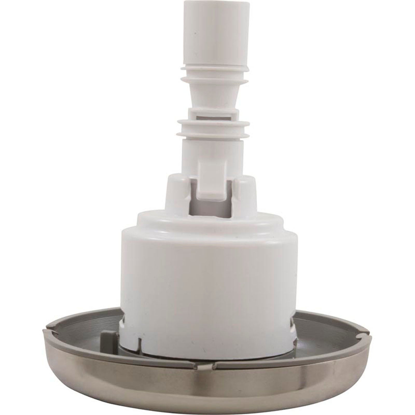 Jet Intl, WW Mini Storm, 3-5/16"fd, Dir, Smooth, SS/Gray