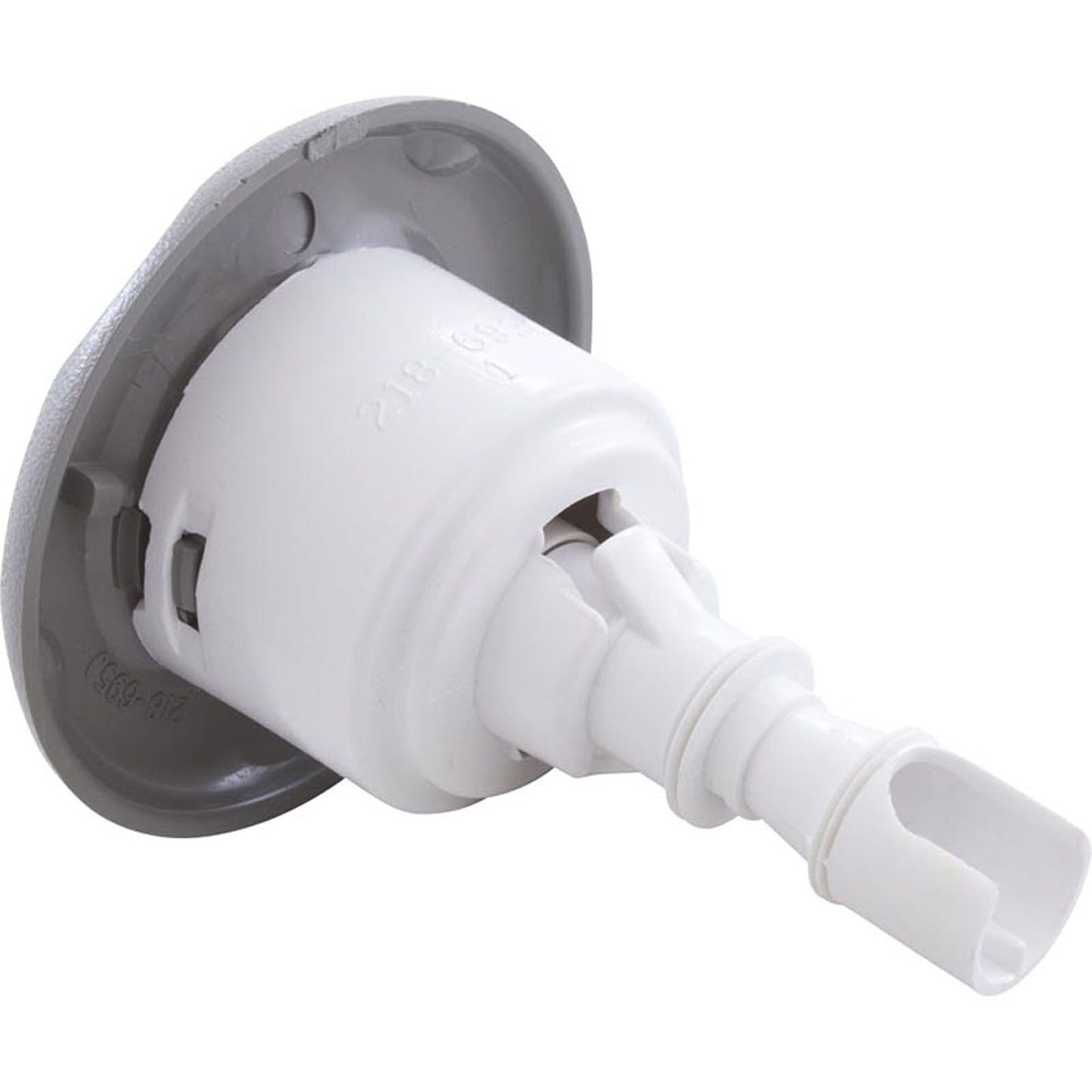 Jet Intl, WW Mini Storm, 3"fd, Massage, Textured Scal, Gry