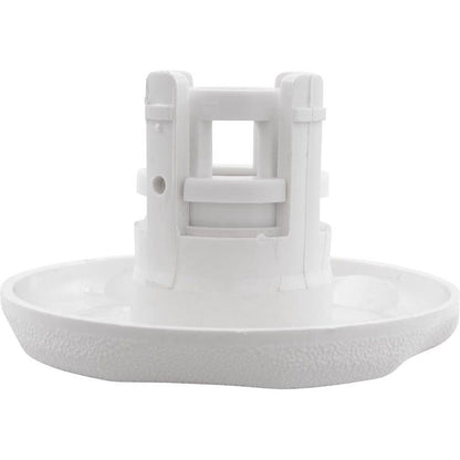 Jet Intl, WW Mini, 3-3/16"fd, Twin Roto, Txt Scal, White