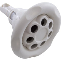 Jet Intl, WW Power Storm, 5"fd, Massage, Textured Scal, Wht
