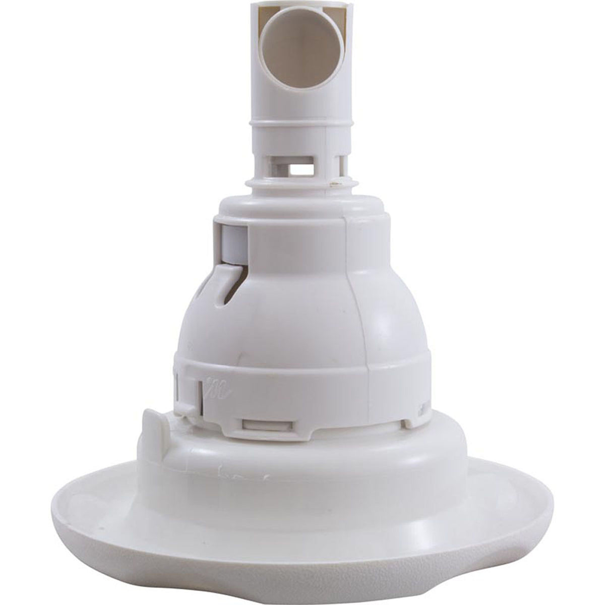Jet Intl, WW Power Storm, 5"fd, Massage, Textured Scal, Wht