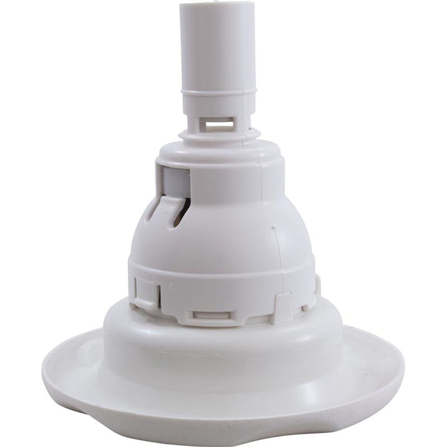 Jet Intl, WW Power Storm, 5"fd, Massage, Textured Scal, Wht