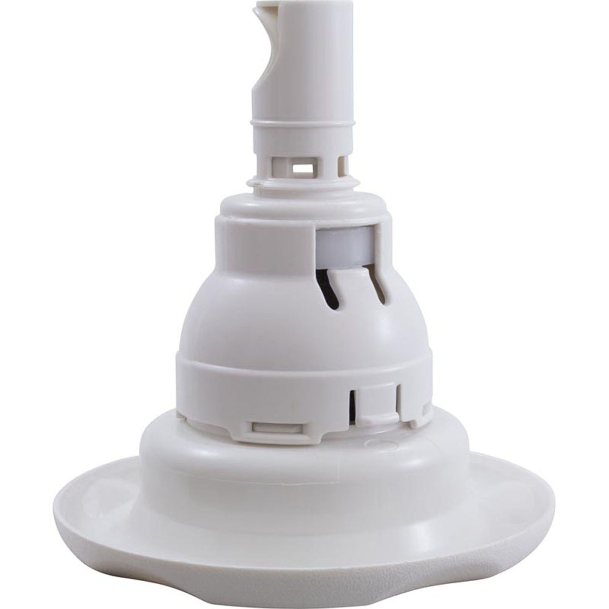 Jet Intl, WW Power Storm, 5"fd, Massage, Textured Scal, Wht