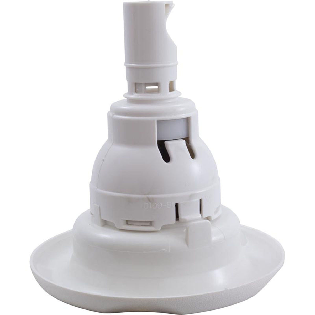 Jet Intl, WW Power Storm, 5"fd, Massage, Textured Scal, Wht