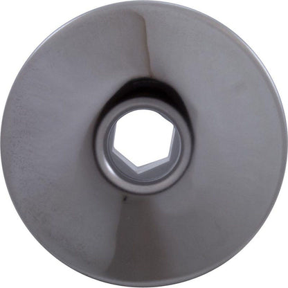 Jet Intl, WW Ozone Cluster, 1-1/2"fd, fixe, solide, inox/blanc