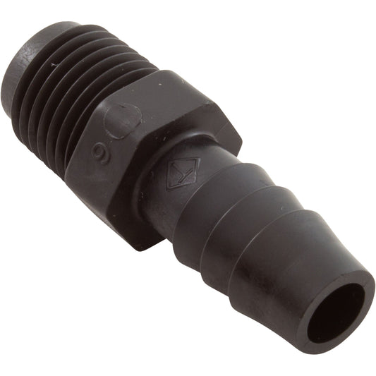 Barb Adapter, Valterra 3/8" Barb x 1/4" Male Pipe Thread