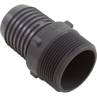 Adaptateur cannelé, cannelé de 1-1/2" x filetage de tuyau mâle de 1-1/2"