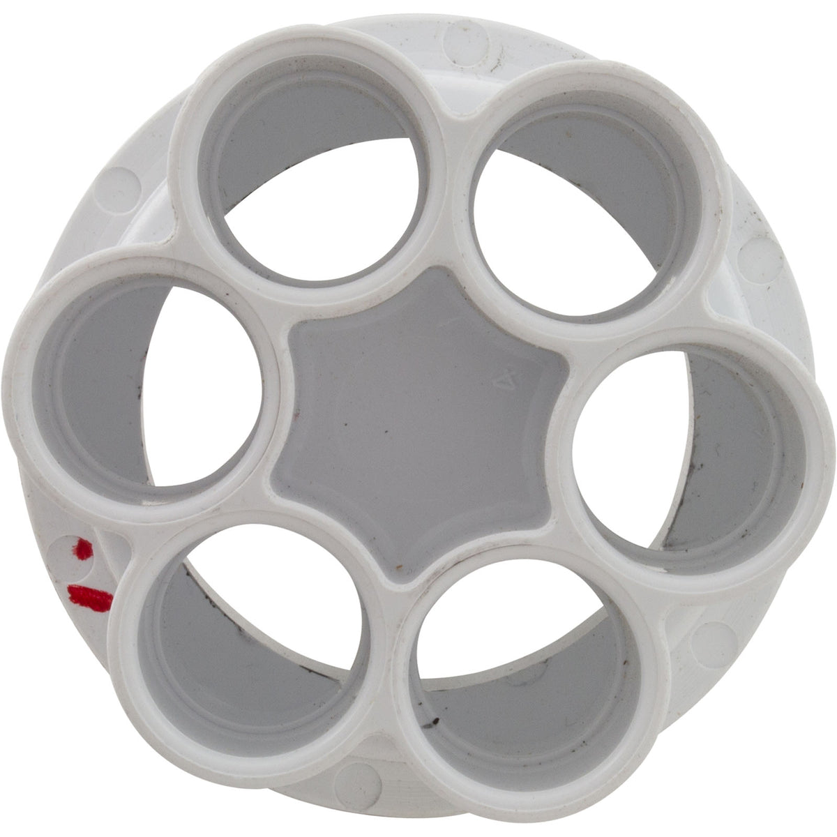 Manifold, 1/2" Slip, 6 Port, Transition, 2" Slip