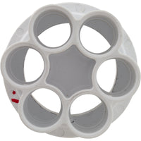 Manifold, 1/2" Slip, 6 Port, Transition, 2" Slip