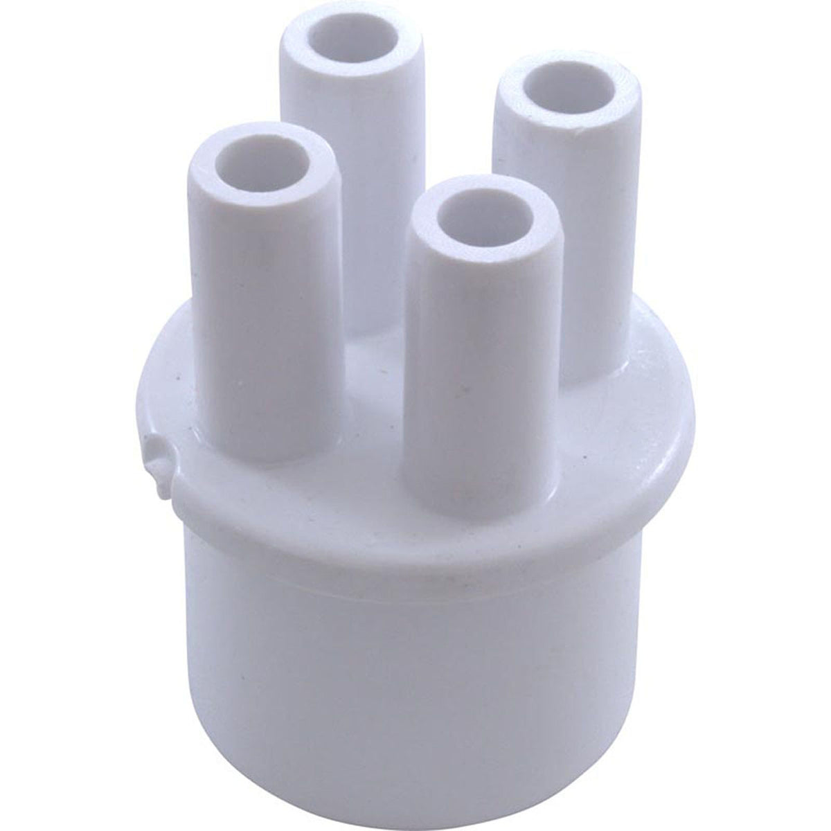 Manifold, 3/8" Smooth Barb, 4 Port, Transition, 1" Spigot